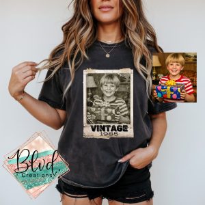 Custom Vintage Photo and Year